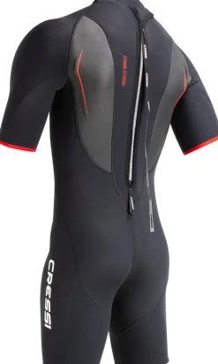 Combinaison de plongée et d'apnée shorty ALTUM homme 3 mm CRESSI SUB