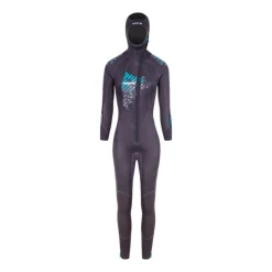 COMBINAISON DE PLONGEE ET D'APNEE MONOPIECE FEMME ALIZE 7 MM AVEC CAGOULE | BEUCHAT