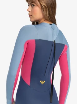 COMBINAISON DE SURF FEMME PROLOGUE DARK 4/3 DENIM BACK ZIP ROXY