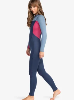 COMBINAISON DE SURF FEMME PROLOGUE DARK 4/3 DENIM BACK ZIP ROXY