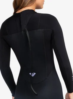 Combinaison de surf femme PROLOGUE 4/3 mm noir back zip ROXY