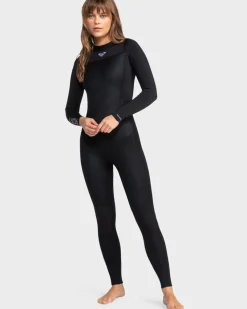 Combinaison de surf femme PROLOGUE 4/3 mm noir back zip ROXY