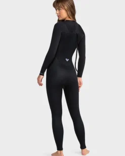 Combinaison de surf femme PROLOGUE 4/3 mm noir back zip ROXY