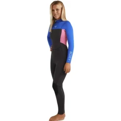 Combinaison de surf femme PROLOGUE+ GBS 5/4 mm zip dorsal cobalt ROXY