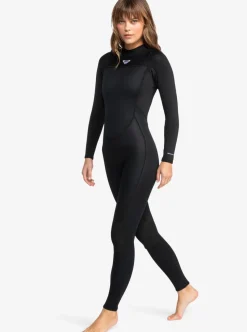 Combinaison de surf femme 3/2 mm PROLOGUE noir back zip ROXY