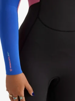 Combinaison de surf fille PROLOGUE+ 3/2 mm zip dorsal cobalt ROXY