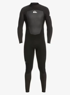 Combinaison de surf homme PROLOGUE 4/3 mm noir back zip QUIKSILVER