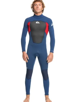Combinaison de surf homme PROLOGUE 3/2 mm back zip insignia/high risk QUIKSILVER