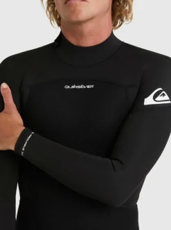 Combinaison de surf homme PROLOGUE 3/2 mm noir back zip QUIKSILVER