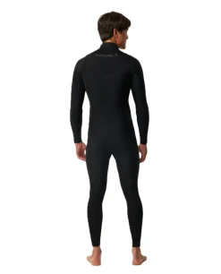 Combinaison de surf homme DAWN PATROL WARMTH 3/2 mm zip poitrine noir RIP CURL