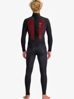 Combinaison de surf homme PROLOGUE+ 3/2 mm zip dorsal Cloud Blue QUIKSILVER