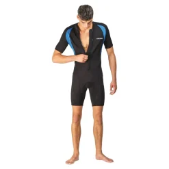 Combinaison shorty homme AQUATIC zip frontal 2 mm SALVIMAR