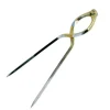 Compas pointes sèches laiton - compas forme lyre longueur 20 cm