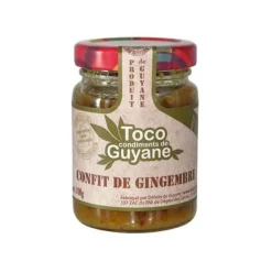 CONFIT GINGEMBRE 100g TOCO TOCO CONDIMENTS DE GUYANE