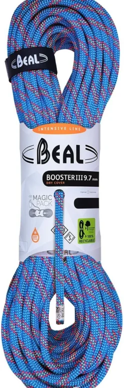 Corde d'escalade Booster Ø 9.7 mm 70 m Bleu BEAL