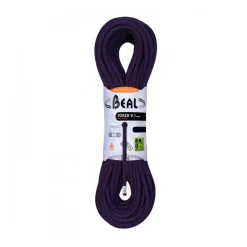 Corde d'escalade JOKER UNICORE Ø 9.1 mm DRY COVER 50 m VIOLET BEAL