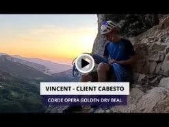 Corde d'escalade Opera GOLDEN DRY Ø 8.5 mm Unicore 60 m BEAL