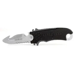 Couteau de plongée sous-marine lame bisautée SQUEEZE 18 cm AQUALUNG