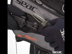 Couteau de plongée sous-marine pour gilet stab K-JACK SEAC SUB