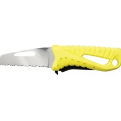 COUTEAU SAUVETAGE OFFSHORE RESCUE LAME FIXE FLUO - WICHARD