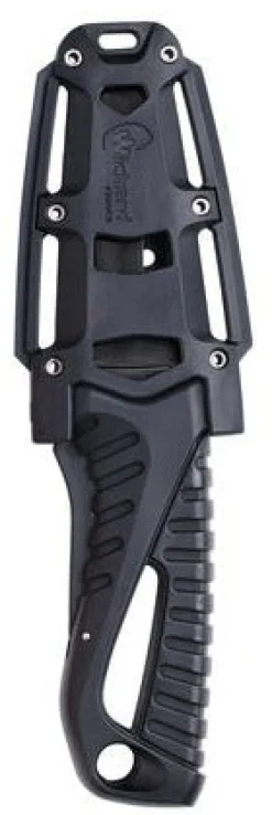 COUTEAU SAUVETAGE OFFSHORE RESCUE LAME FIXE NOIR - WICHARD