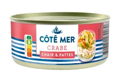 CRABE CHAIR & PATTES 105g COTE MER