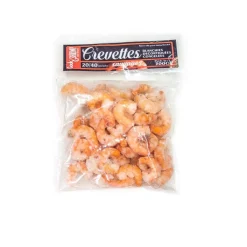 CREVETTES BLANCHIES DECORTIQUEES SAUVAGES 300G 20/40PIECES
