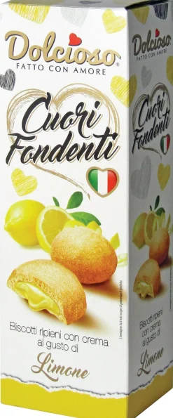 CUORI FONDENTI AU CITRON 150G DOLCIOSO