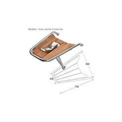 Delphiniere en inox sans davier