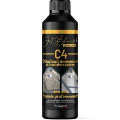DETACHANT MOISISSURES ET TRAINEES NOIRES C4 - 1L - Jet black