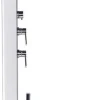 Douche hybride dada 37 l - gris/habillage bois + rince pieds
