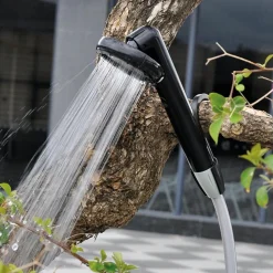 DOUCHE PORTABLE EXTERIEURE PREMIUM AVEC BATTERIE 12V - Optima