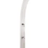 Douche solaire so spring gris métallisé 30l + rince pieds