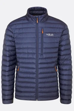 Doudoune Homme Microlight Jacket Deep Ink (Marmalade) RAB