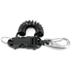 Dragonne de plongée avec bloqueur et mouqueton voile inox 70 mm BESTDIVERS