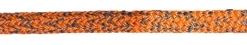 DRISSE PERFORMBRAID R357 DYNEEMA SK78 DOUBLE TRESSE GAINE BLACK TECHNORA - ORANGE - MEYER