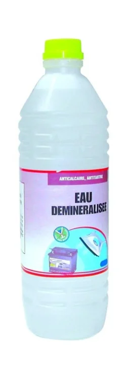 Eau demineralisee 1l - Bouteille de 1 L