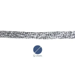 ECOUTE HOBART MS384 DYNEEMA SK78 DOUBLE TRESSE GAINE BLACK TECHNORA - GRIS - MEYER