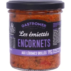 EMIETTES ENCORNETS LEGUMES GRILLES 170G