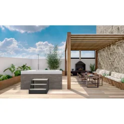 ESCALIER POUR SPA POOLEX