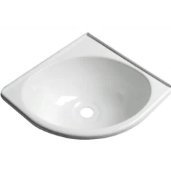 Evier d'angle ABS 280 x 280 mm