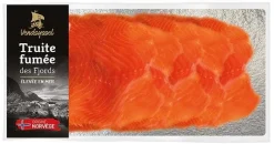 FILET DE TRUITE FUMEE 400G 10 TRANCHES