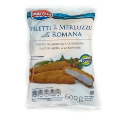 FILETS DE MERLU A LA ROMAINE 600 GR