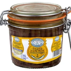 FILETS ANCHOIS A L'HUILE 450G