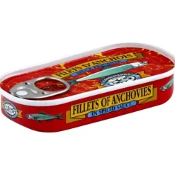 FILETS ANCHOIS APERITIF SAUCE PIQUANTE 50G