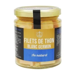 FILETS THON BLANC GERMON AU NATUREL 130G