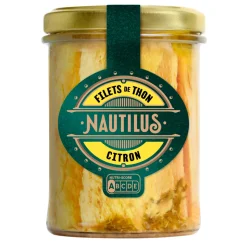 FILETS THON CITRON 135G NAUTILUS