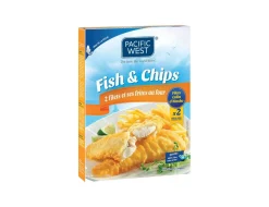 FISH & CHIPS 400g PACIFIC WEST FOODS