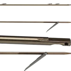 Flèche arbalète chasse sous-marine 3 ailerons simple ardillon Ø 6.5 inox 17-4Ph BOLT ARES SALVIMAR