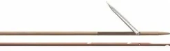 Flèche tahitienne arbalète chasse sous-marine inox 17-4PH 2 encoches mono ardillon Ø 6.5 mm SALVIMAR
